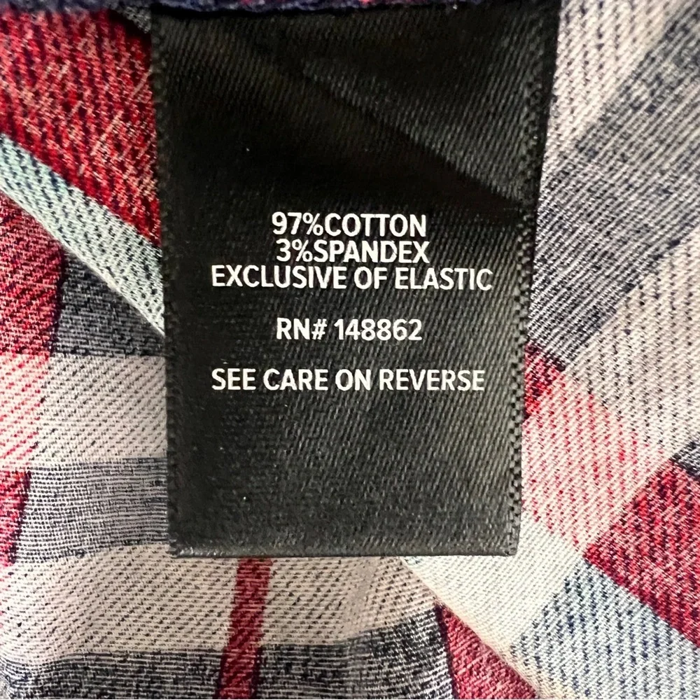 Torrid Women's 1 or 1X Collared Sleeveless Poplin Plaid Skater Dress Pockets EUC - Picture 7 of 8